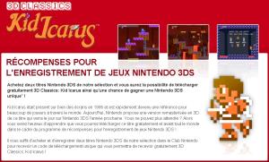 Kid Icarus en 3D Classics offert